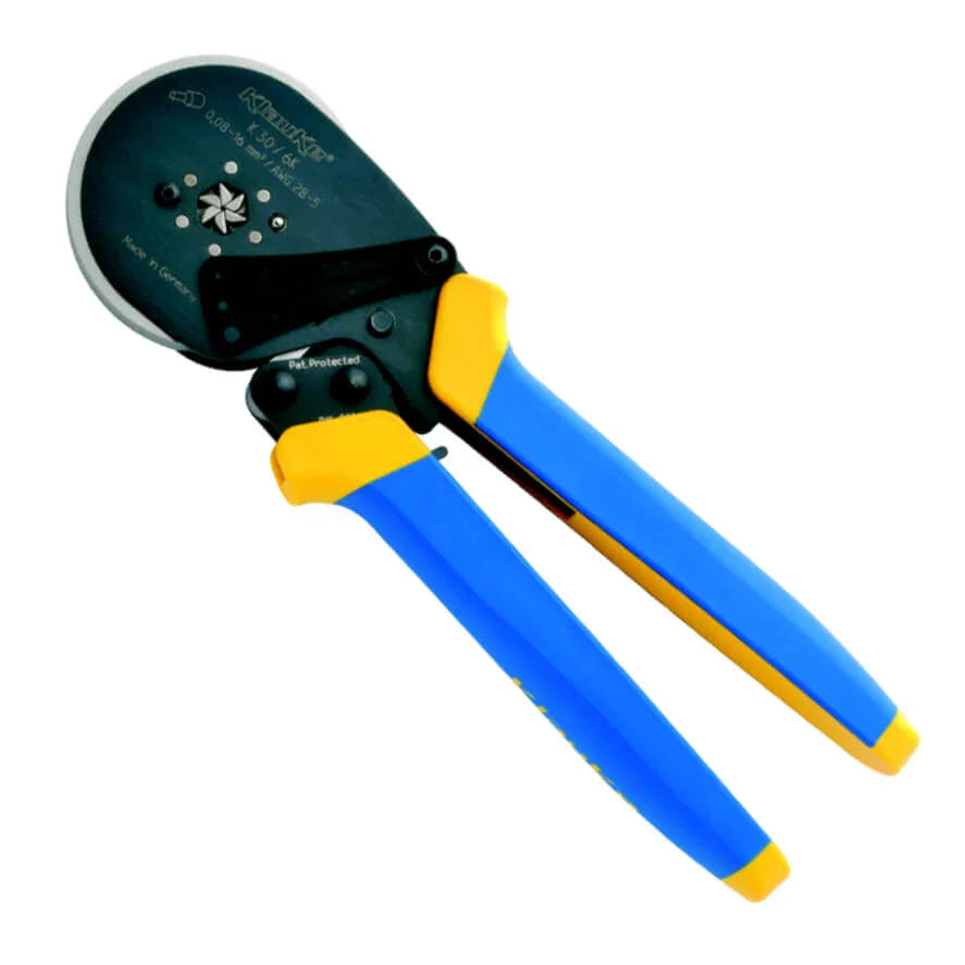 לוחץ סופיות חוט רצ'ט לחיצה משושה עד 16 ממ"ר K30-6K Klauke - כלי עבודה - Uriel-Shay - אור שי סיטונאות חשמל בע״מ