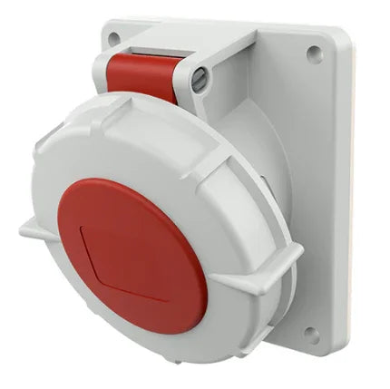 שקע לפנל משופע 5X16 IP67 MENNEKES דגם 1485 - אביזרי חשמל ותשתיות - Uriel-Shay - אור שי סיטונאות חשמל בע״מ