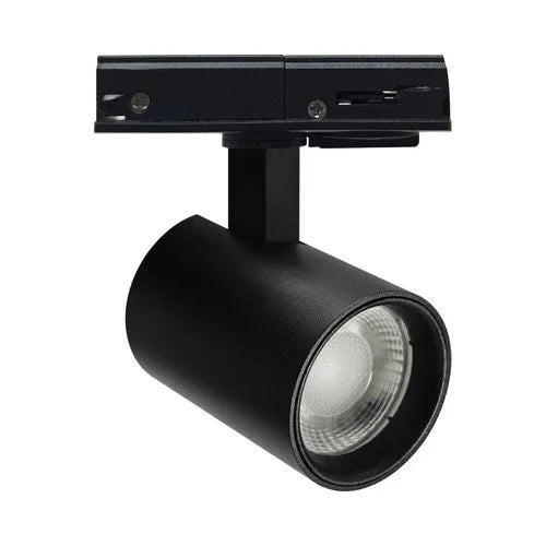 ספוט שחור לפס צבירה חד פאזי MIKA 8W 3CCT - אור שי סיטונאות חשמל בע״מ