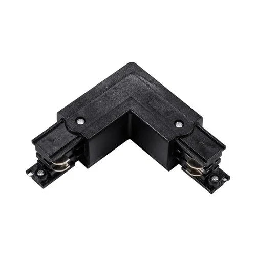 מחבר L ימין לפס צבירה תלת פאזי שחור - אור שי סיטונאות חשמל בע״מ