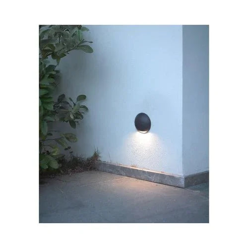 צמוד קיר אפור ORI DOWN 4W IP65 אור ניטרלי - אור שי סיטונאות חשמל בע״מ