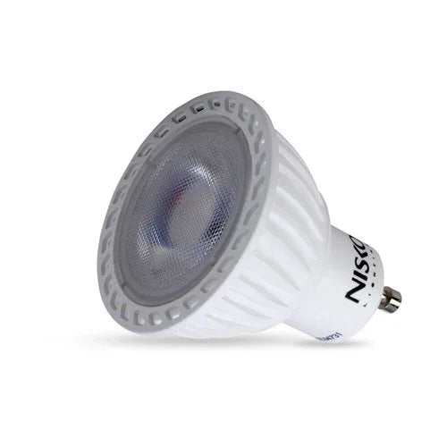 נורת דקרויקה לבנה 60° GU10 6W אור קר - אור שי סיטונאות חשמל בע״מ