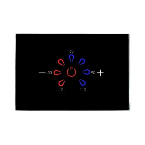 מתג טאץ' טיימר דוד חכם זכוכית שחורה 3 מודול WIFI - אור שי סיטונאות חשמל בע״מ