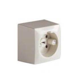 שקע שוקו 5 פינים עה"ט לקיר - אביזרי חשמל ותשתיות - Uriel-Shay - אור שי סיטונאות חשמל בע״מ