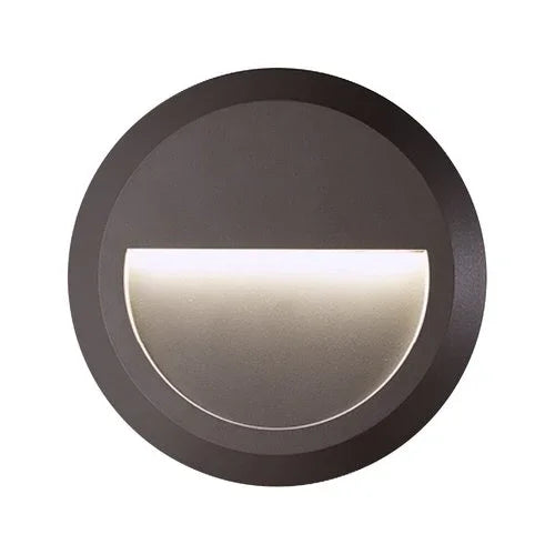 צמוד קיר אפור LOTUS-R 2W IP65 3CCT - אור שי סיטונאות חשמל בע״מ