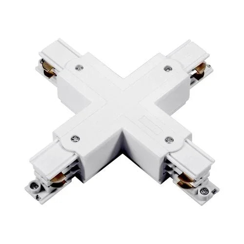 מחבר X לפס צבירה תלת פאזי לבן - אור שי סיטונאות חשמל בע״מ