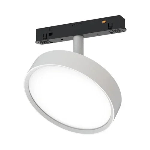 ספוט לד לבן לפס צבירה מגנטי TIKTOK ROUND 12W אור חם - אור שי סיטונאות חשמל בע״מ