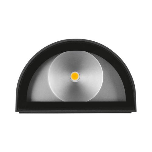 צמוד קיר אפור UP&DOWN LEDVANCE 12W IP54 אור חם