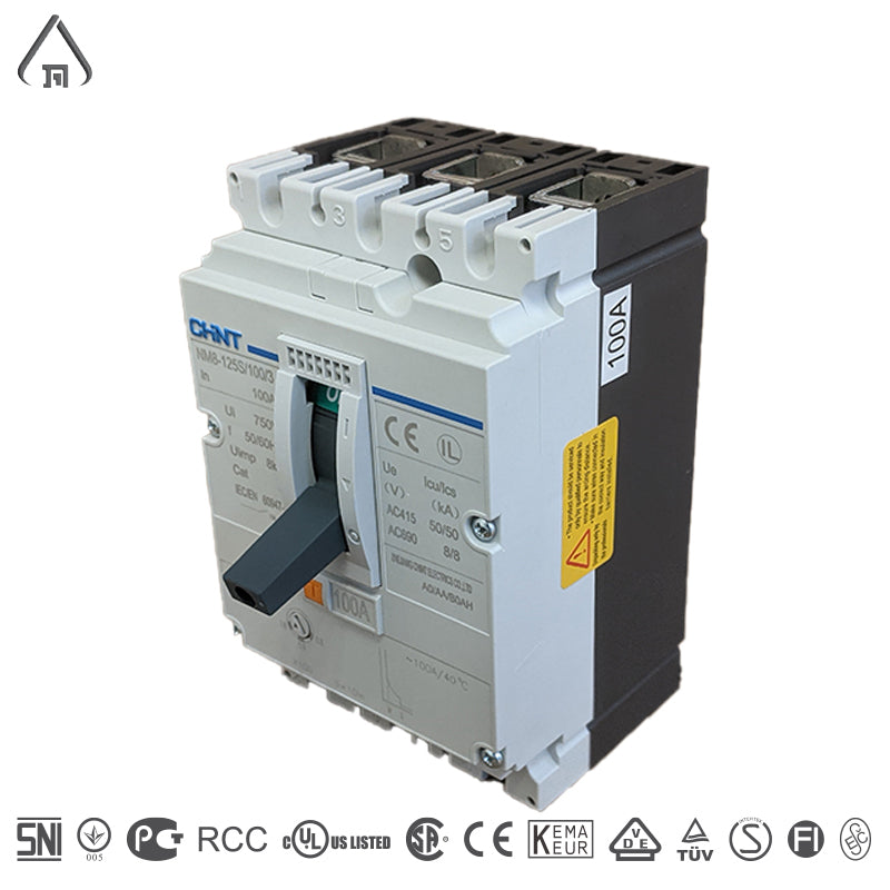 מפסק ח"א 3X100A כיול טרמי80-100 Chint
