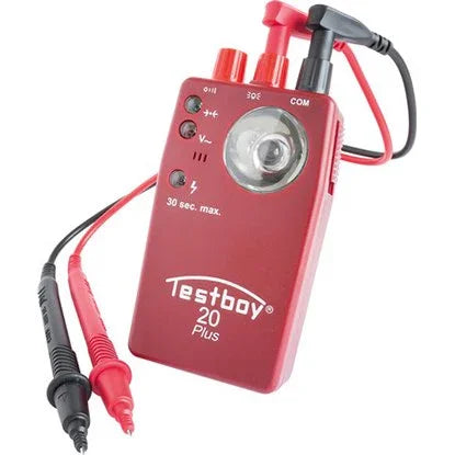 בודק רציפות עם פנס, זמזם ומתח ללא מגע TESTBOY20 PLUS - כלי עבודה - Uriel-Shay - אור שי סיטונאות חשמל בע״מ