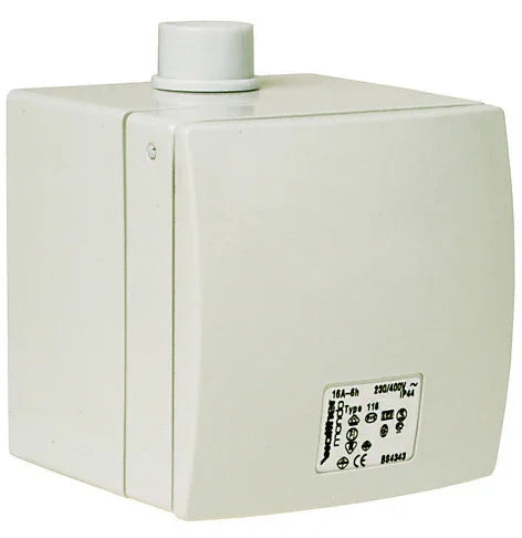 שקע שוקו דגם חדש 16A 5P על הטיח IP44 - אביזרי חשמל ותשתיות - Uriel-Shay - אור שי סיטונאות חשמל בע״מ