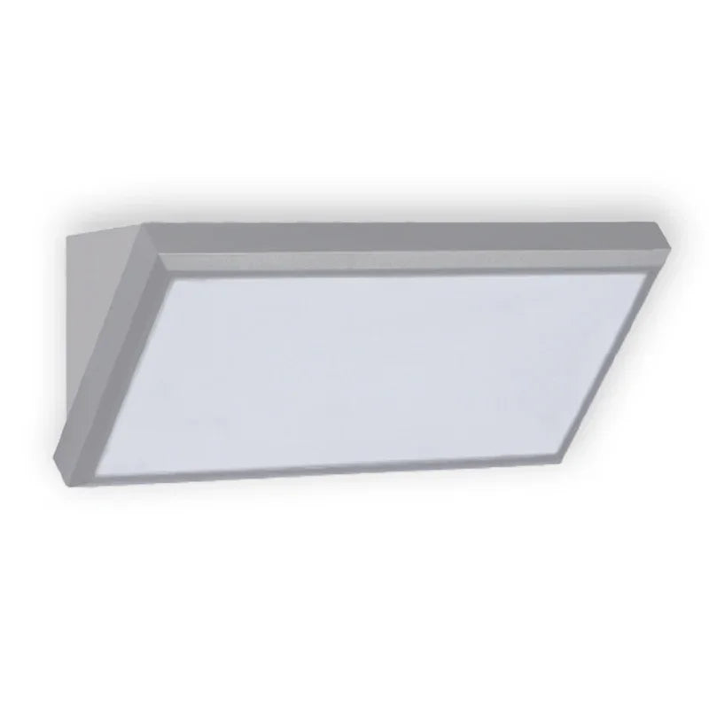 דגם מורן-צמוד קיר אפור אור קר IP65 20W TekTonix - אור שי סיטונאות חשמל בע״מ