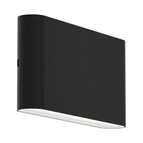 צמוד קיר שחור FLAT UP&DOWN 10W IP65 3CCT - אור שי סיטונאות חשמל בע״מ