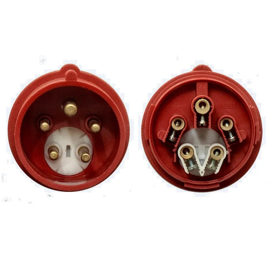 תקע נייד הופך פאזה 5X32A CEE - אביזרי חשמל ותשתיות - Uriel-Shay - אור שי סיטונאות חשמל בע״מ