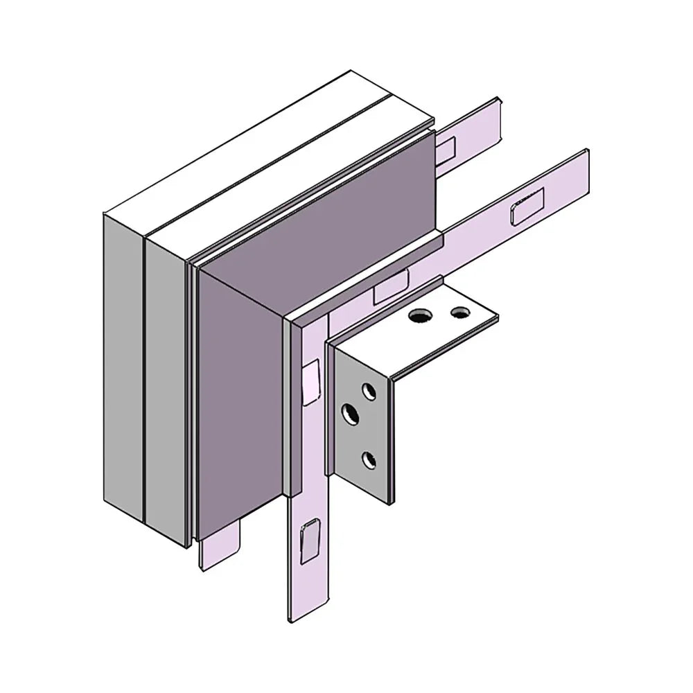 מחבר L קיר תקרה לבן לפס צבירה מגנטי שקוע טרימלס TIKTOK - אור שי סיטונאות חשמל בע״מ