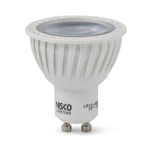 נורת דקרויקה לבנה 30° GU10 6W אור חם