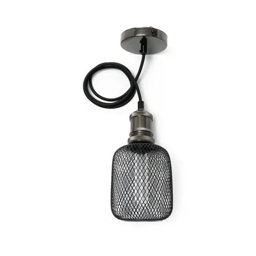 גוף תאורה דקורטיבי תלוי 1.5 מטר שחור מט - אור שי סיטונאות חשמל בע״מ