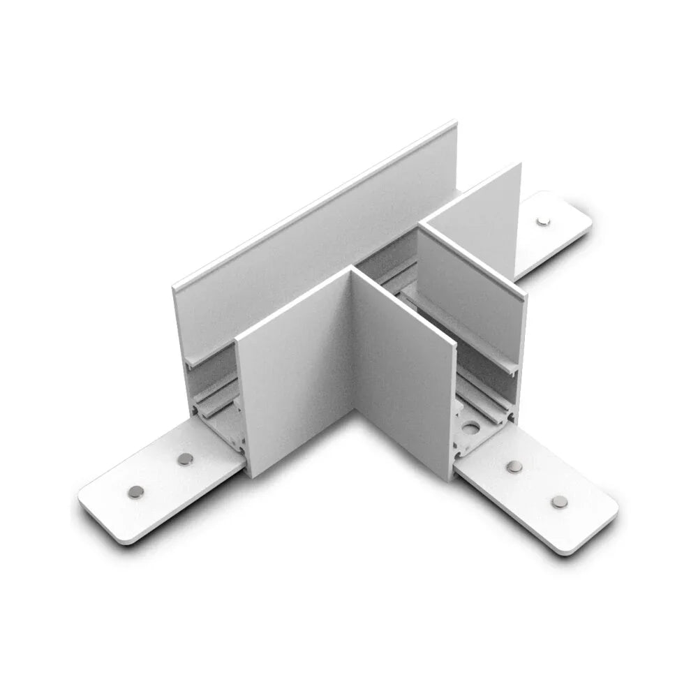 מחבר T לבן לפס צבירה מגנטי צמוד TIKTOK - אור שי סיטונאות חשמל בע״מ