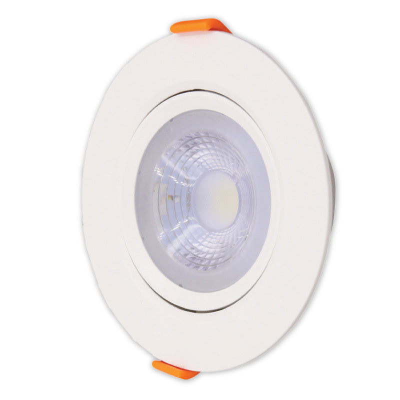 דגם נופר- שקוע תקרה עגול לבן אור קר 7W TekTonix
