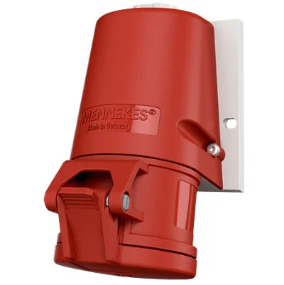 שקע לקיר 5X32 IP44 MENNEKES דגם 27008 - אביזרי חשמל ותשתיות - Uriel-Shay - אור שי סיטונאות חשמל בע״מ