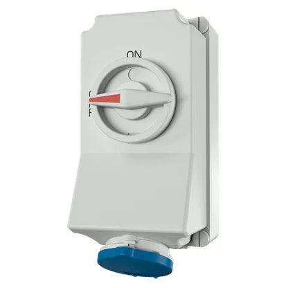 אינטרלוק אנכי 3X16 IP44 MENNEKES דגם 7002 - אביזרי חשמל ותשתיות - Uriel-Shay - אור שי סיטונאות חשמל בע״מ