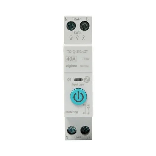 בקר לוח זיגבי ZIGBEE 40A - 8000W - אור שי סיטונאות חשמל בע״מ