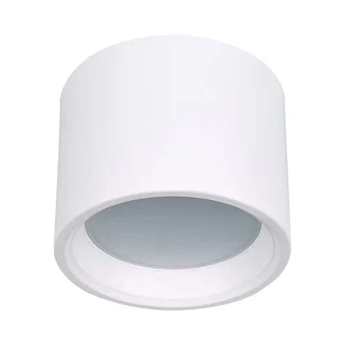 צמוד תקרה צילינדר לבן חלבי LIA 15W IP44 אור חם - אור שי סיטונאות חשמל בע״מ