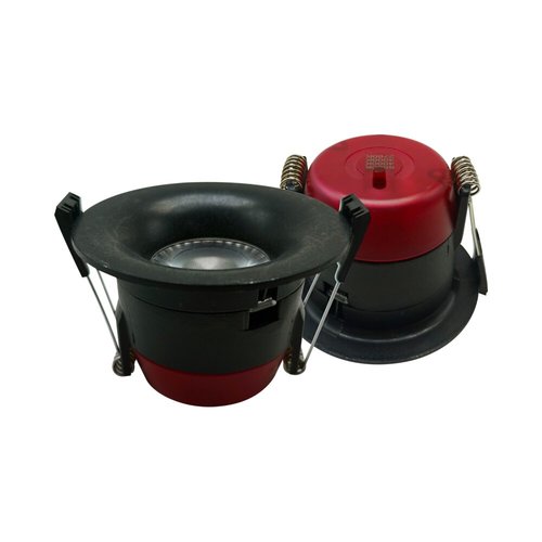 שקוע תקרה שחור FUJI 8W DIM 75mm IP65 4CCT