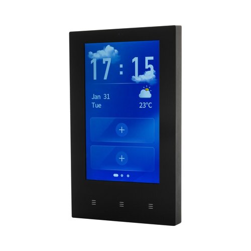 רכזת אלחוטית שחורה מסך "4 ZIGBEE