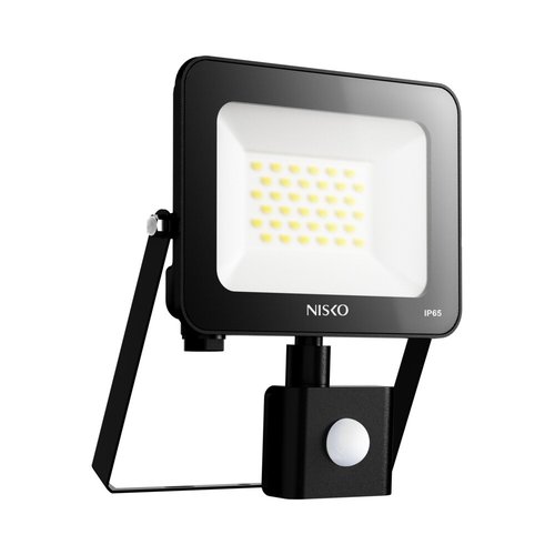 הצפה שחור EAGLE 30W IP65 אור קר עם חיישן