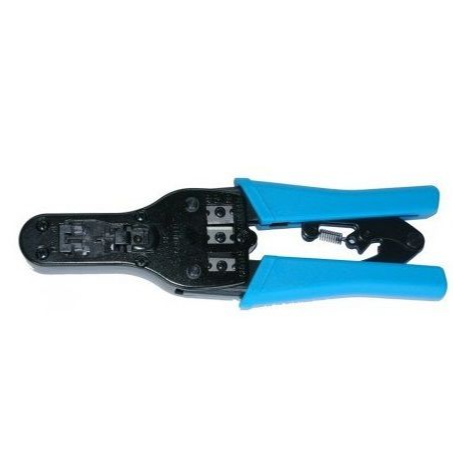 לוחץ RJ45 + RJ11 + RJ12 + חותך ומקלף - כלי עבודה - Uriel-Shay