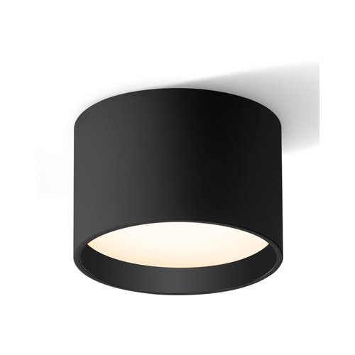 צמוד תקרה צילינדר שחור EMMA 12W 3CCT