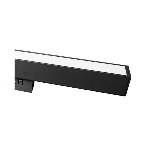 ספוט לד שטוח שחור לפס צבירה מגנטי TIKTOK FLAT90 30W 90CM אור ניטרלי