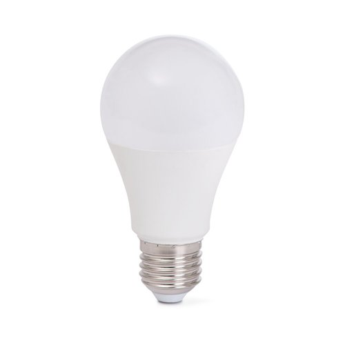 זוג נורות ליבון לד לבן E27 10W אור חם