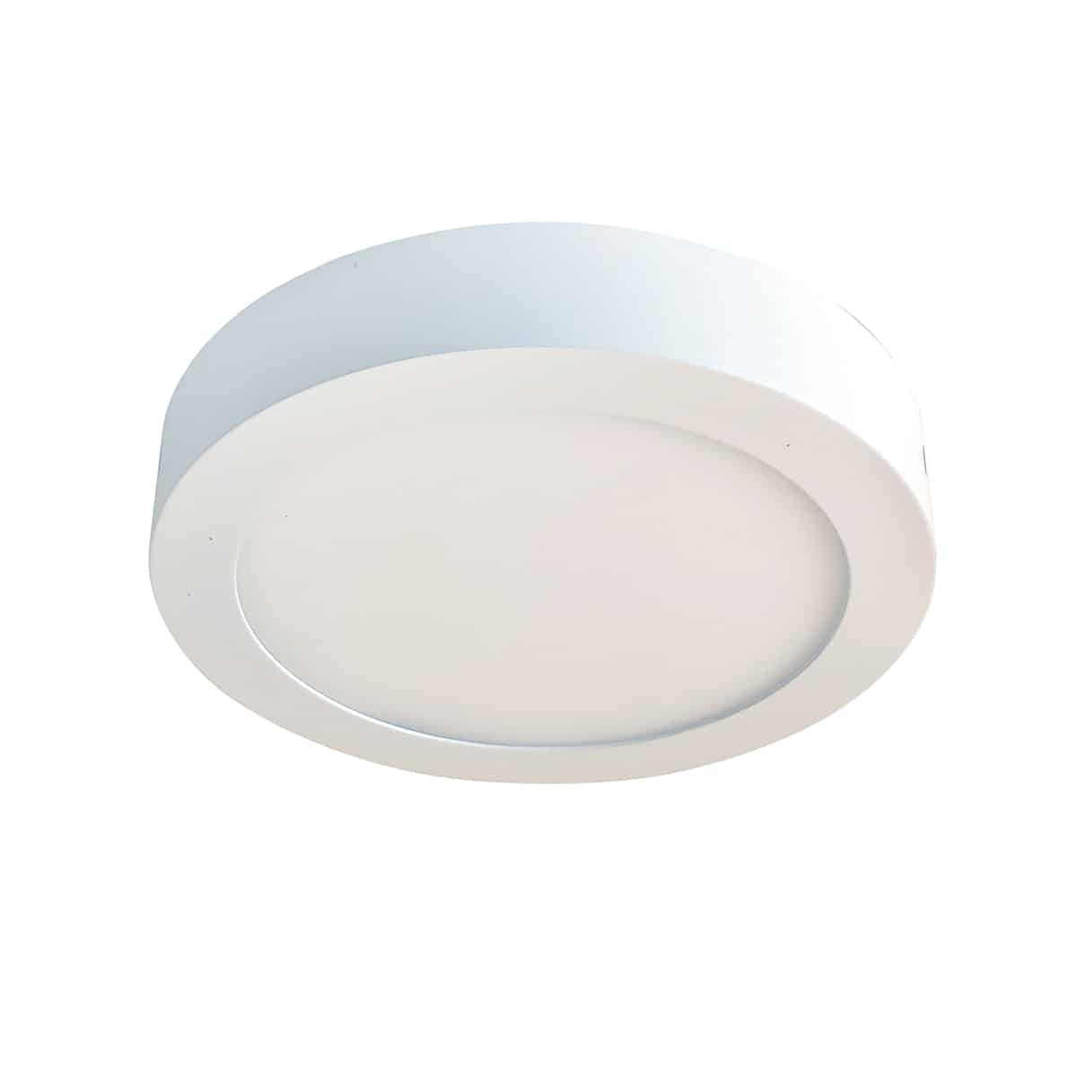 שטוחי על הטיח עגול-40-PB-01-16W-אור קר