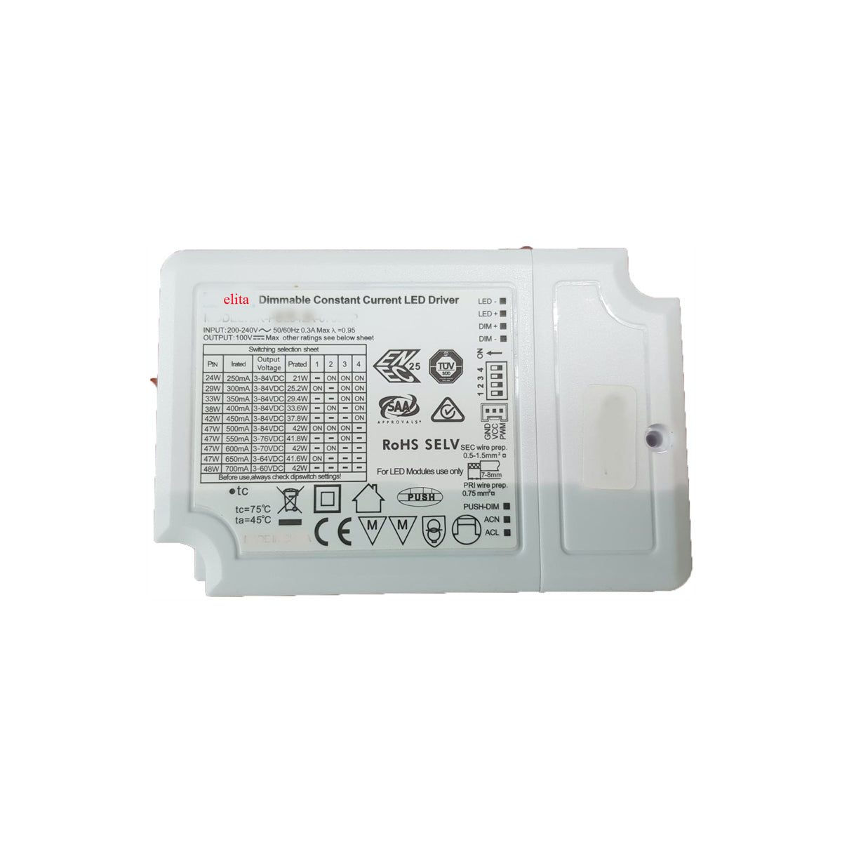 תוספת עמעום לחצן 1-10 למק"ט 22360-12-12-PUSH-DIM