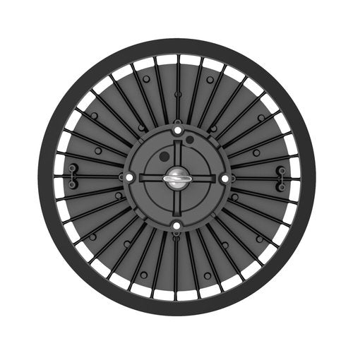 פעמון הצפה שחור NEPTUNE DIM 200W 60° IP65 אור ניטרלי