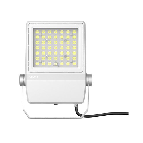 פנס הצפה א-סימטרי אפור SIRIUS 100W IP66