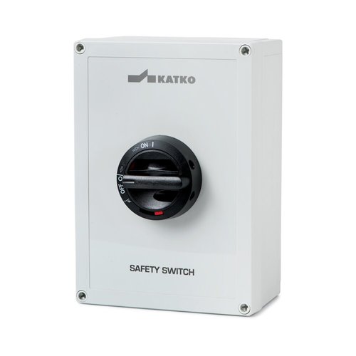 מנתק בעומס 3X125A בקופסת פוליקרבונט IP66