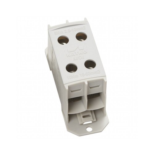 מהדק כפול לפס דין KL 2x50 אפור
