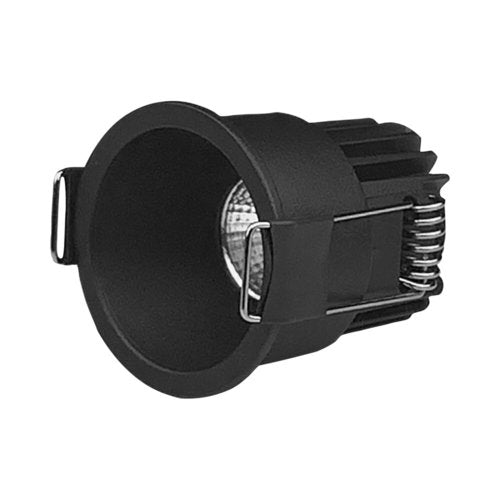 שקוע תקרה שחור SPOTY 5W 42mm אור ניטרלי
