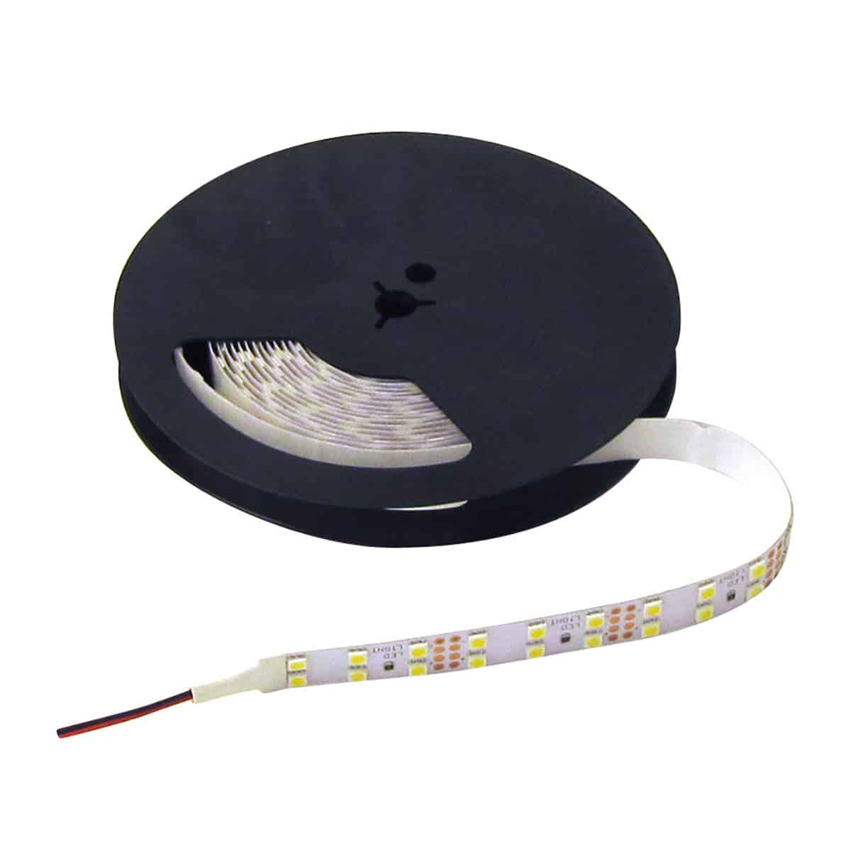 פס כפול 24W LED 120 SMD למטר 24V-אור קר-CRI80