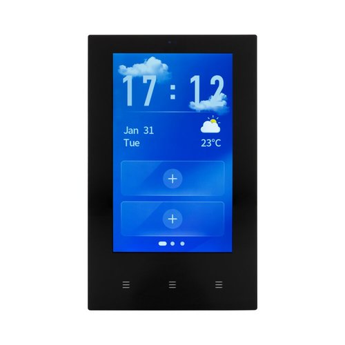 רכזת אלחוטית שחורה מסך "4 ZIGBEE