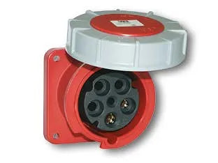 שקע לפנל ישר 400V - IP67 PCE