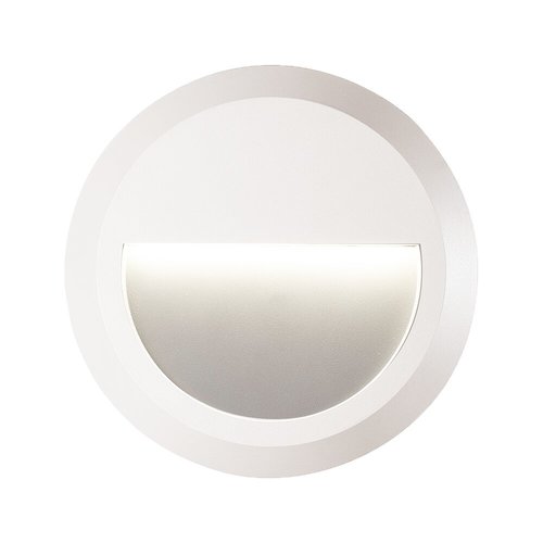 צמוד קיר לבן LOTUS-R 2W IP65 3CCT (71461315)