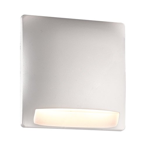 צמוד קיר לבן ORI SQUARE 5W IP65 אור חם