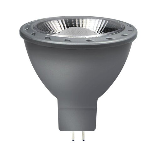 נורת דקרויקה אפורה 38° GU5.3 7W אור חם