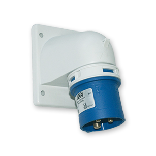 תקע לפנל זווית 400V - IP44-4X16A PCE