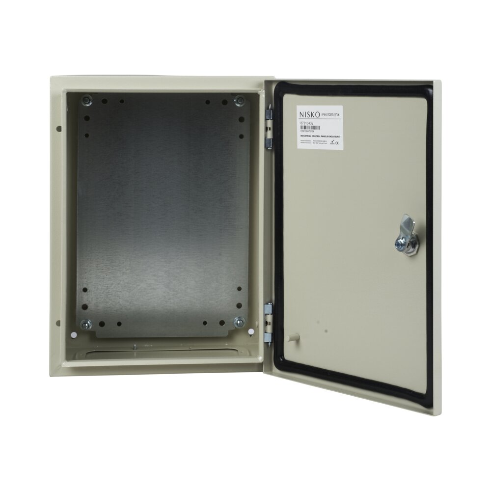 ארון מתכת 400X300X150mm, IP66