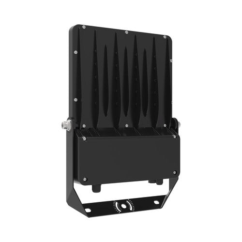 פנס הצפה שחור FLOOD SYLVANIA 100W/830 GN2 145X50° IP66 אור חם